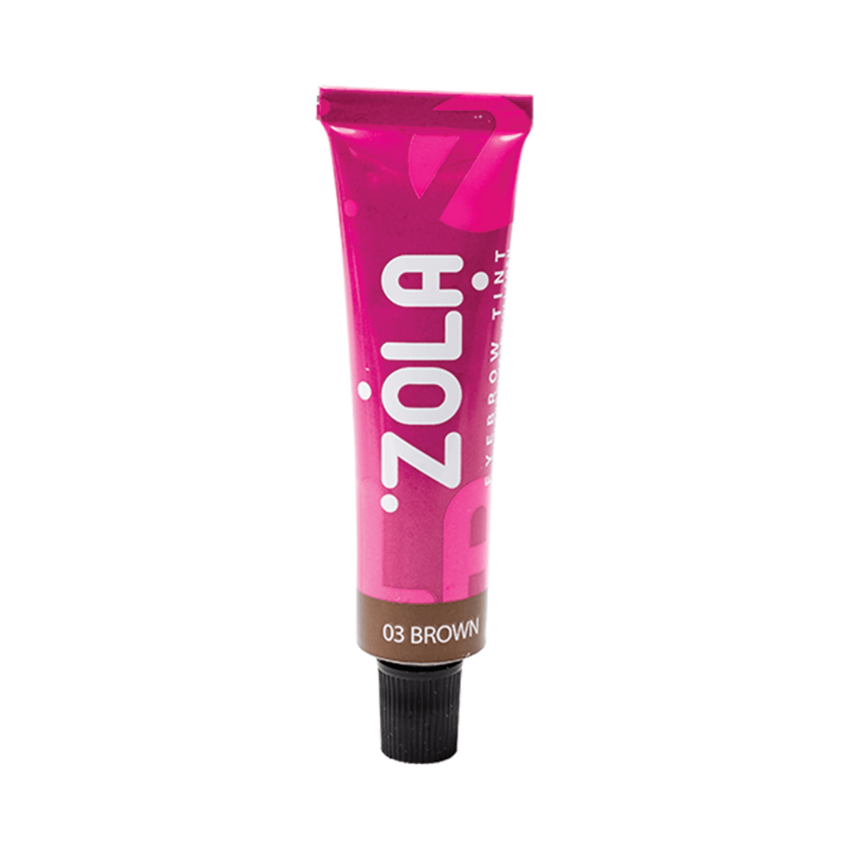 ZOLA Eyebrow Tint with Collagen 03 Brown, 15 ml - The Perma